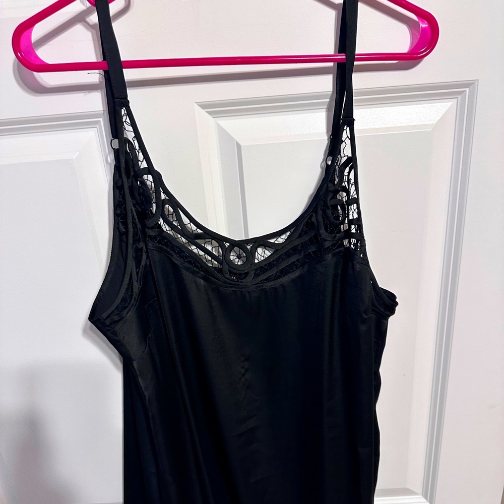 Satin like tank top from Torrid